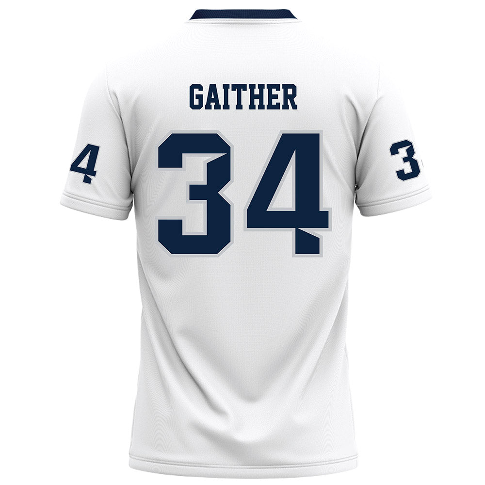 Samford - NCAA Football : Malik Gaither - White Football Jersey