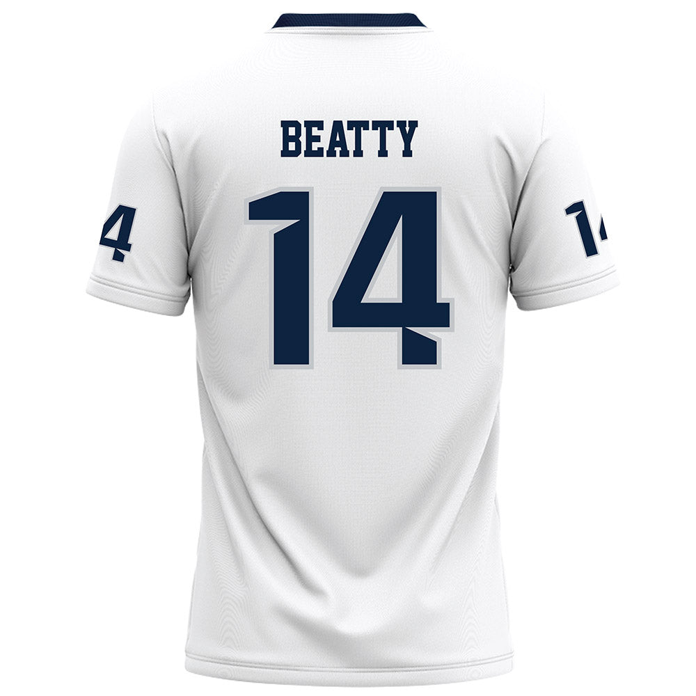 Samford - NCAA Football : Jackson Beatty - White Football Jersey