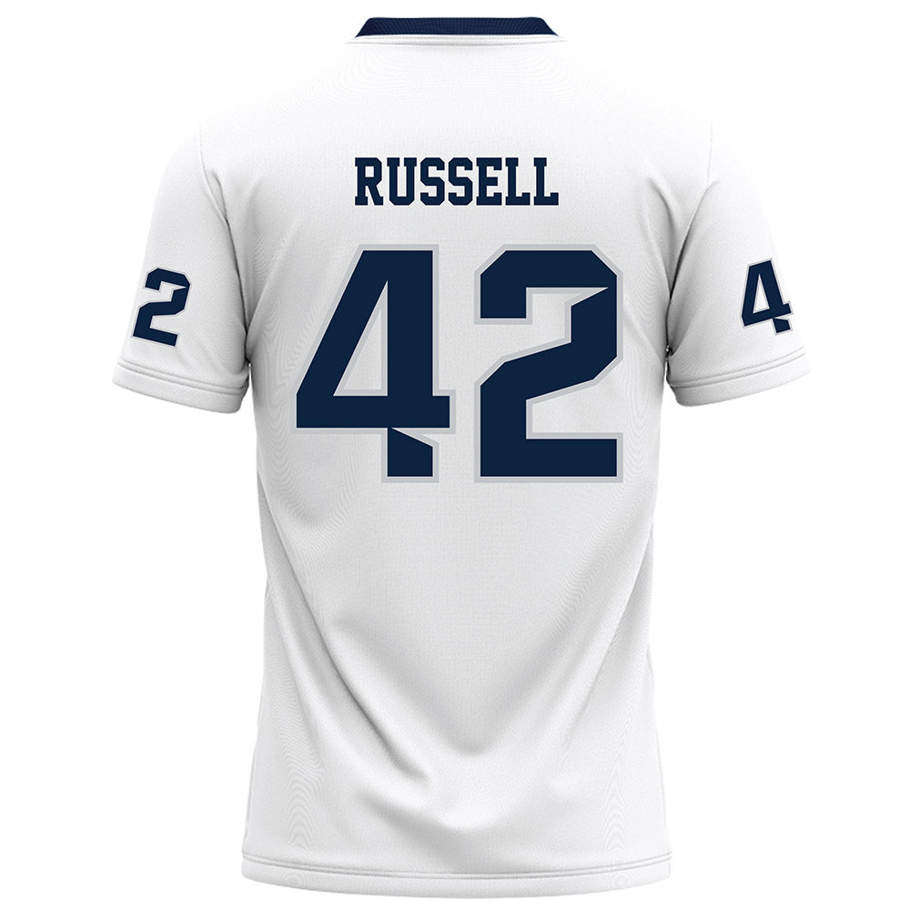 Samford - NCAA Football : Jordan Russell - White Football Jersey