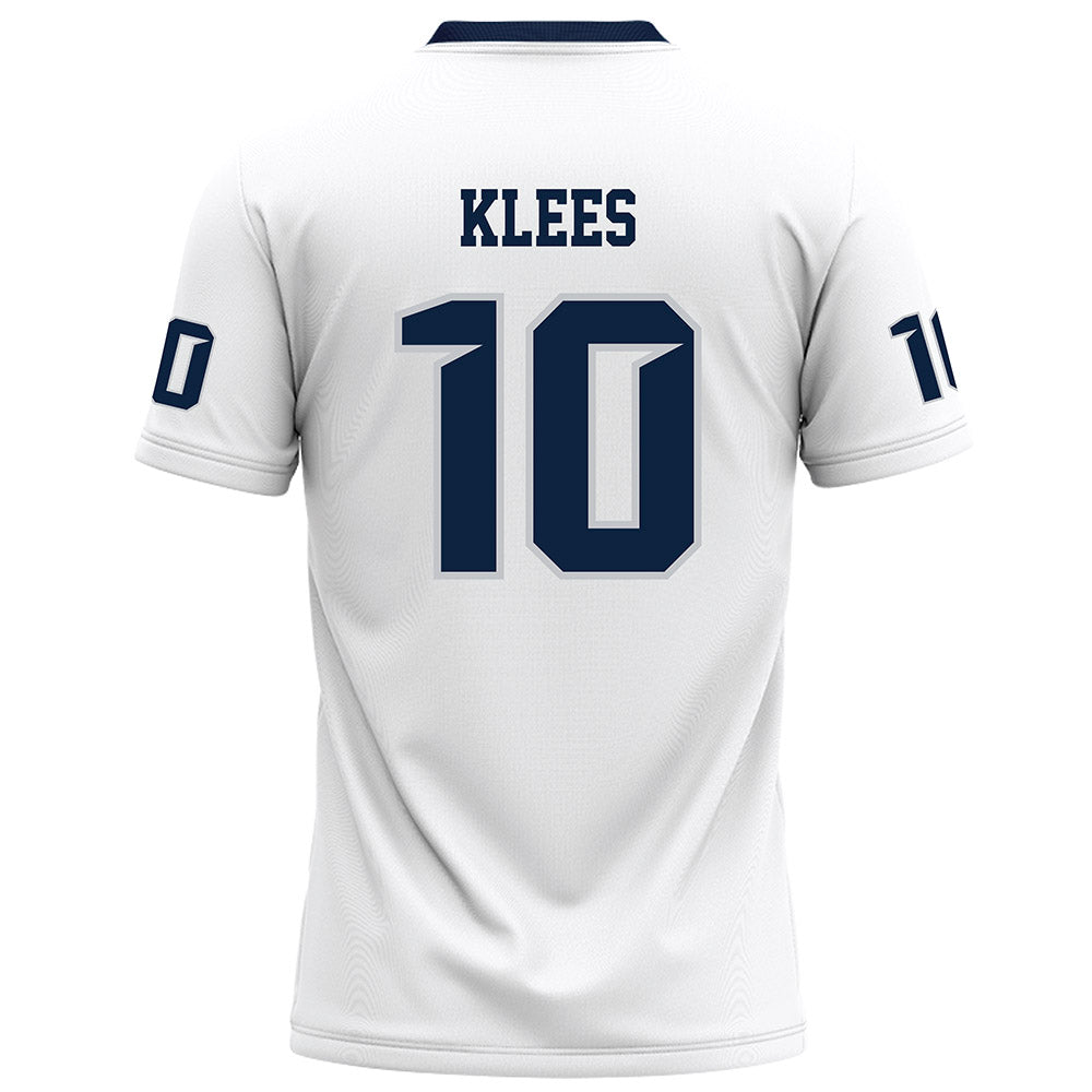 Samford - NCAA Football : Haden Klees - White Football Jersey