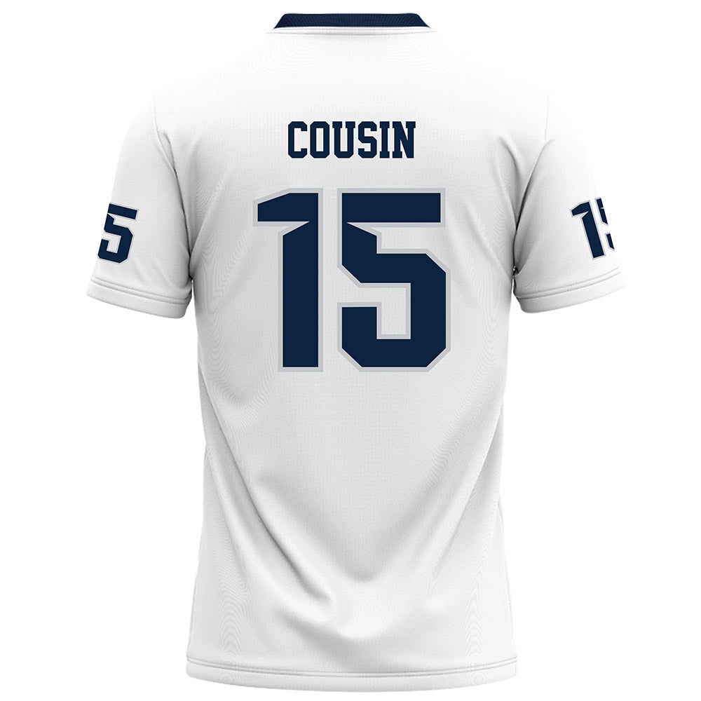 Samford - NCAA Football : Iaan Cousin - White Football Jersey