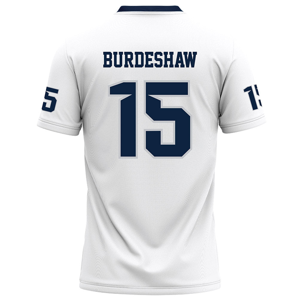 Samford - NCAA Football : Clay Burdeshaw - White Football Jersey