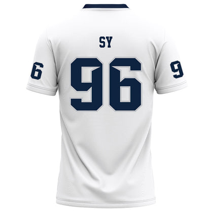 Samford - NCAA Football : Nazir Sy - White Football Jersey