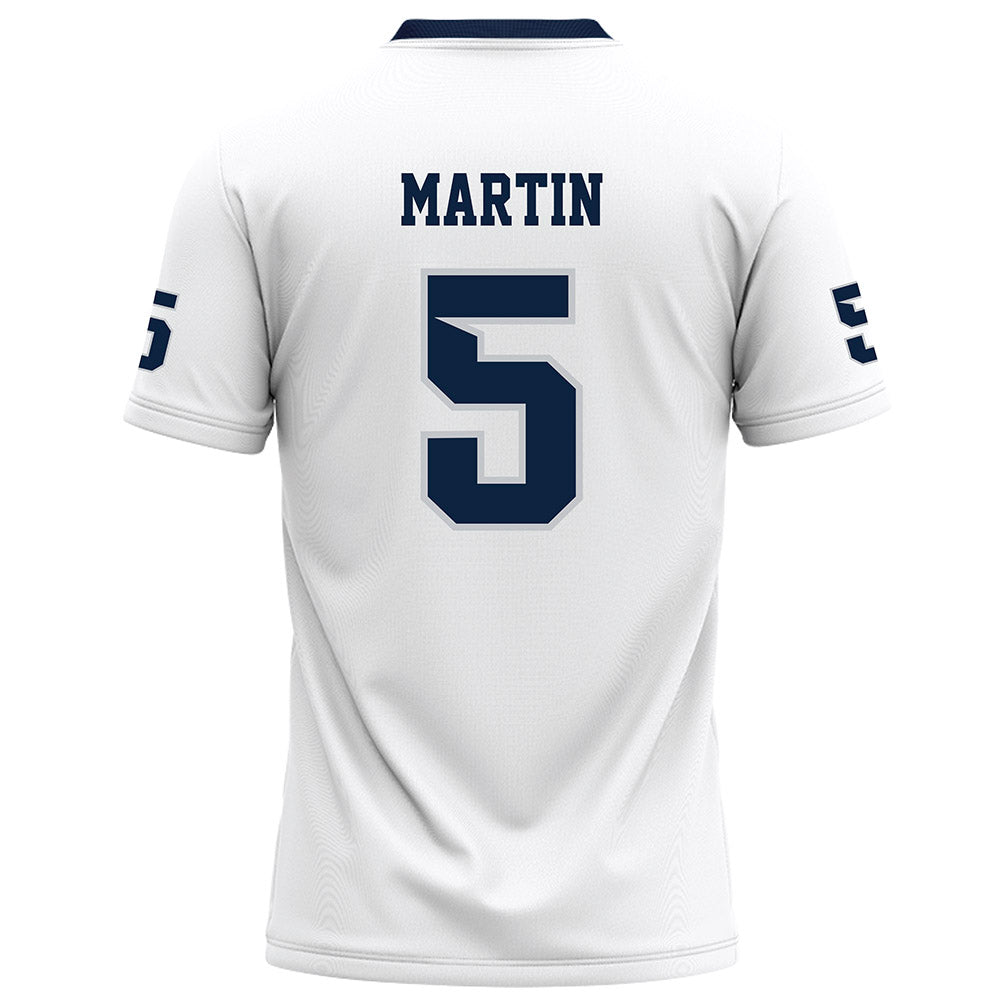 Samford - NCAA Football : Noah Martin - White Football Jersey