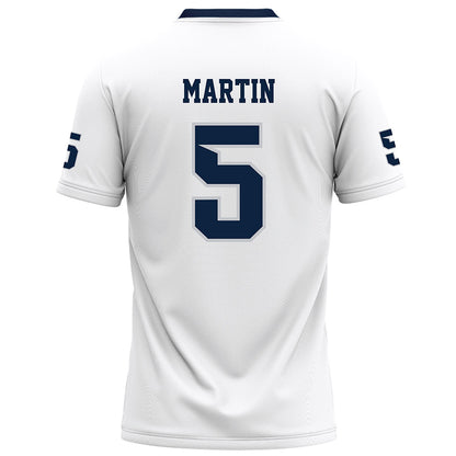 Samford - NCAA Football : Noah Martin - White Football Jersey