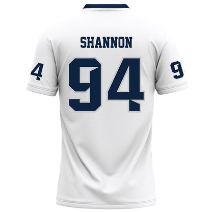 Samford - NCAA Football : Joseph Shannon - White Football Jersey-1