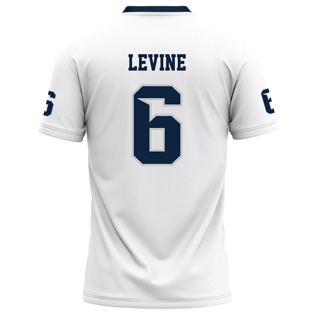 Samford - NCAA Football : Ben Levine - White Football Jersey