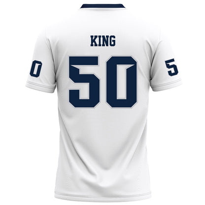 Samford - NCAA Football : Darrian King - White Football Jersey