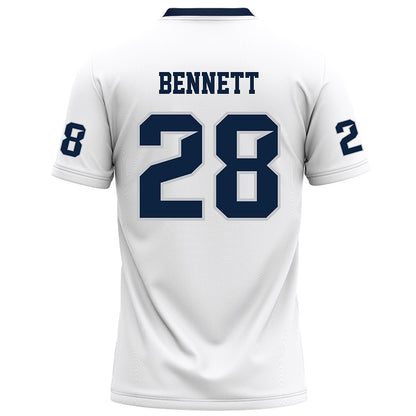 Samford - NCAA Football : Jonathan Bennett - White Football Jersey