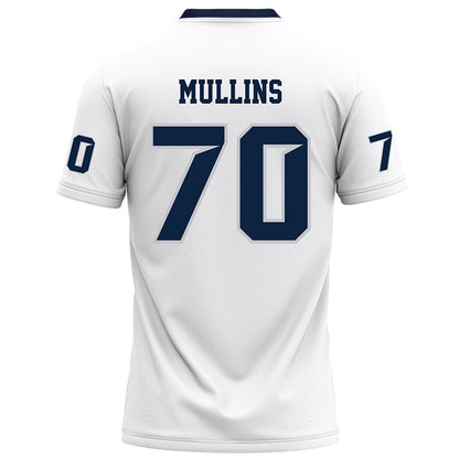 Samford - NCAA Football : Crosby Mullins - White Football Jersey-1