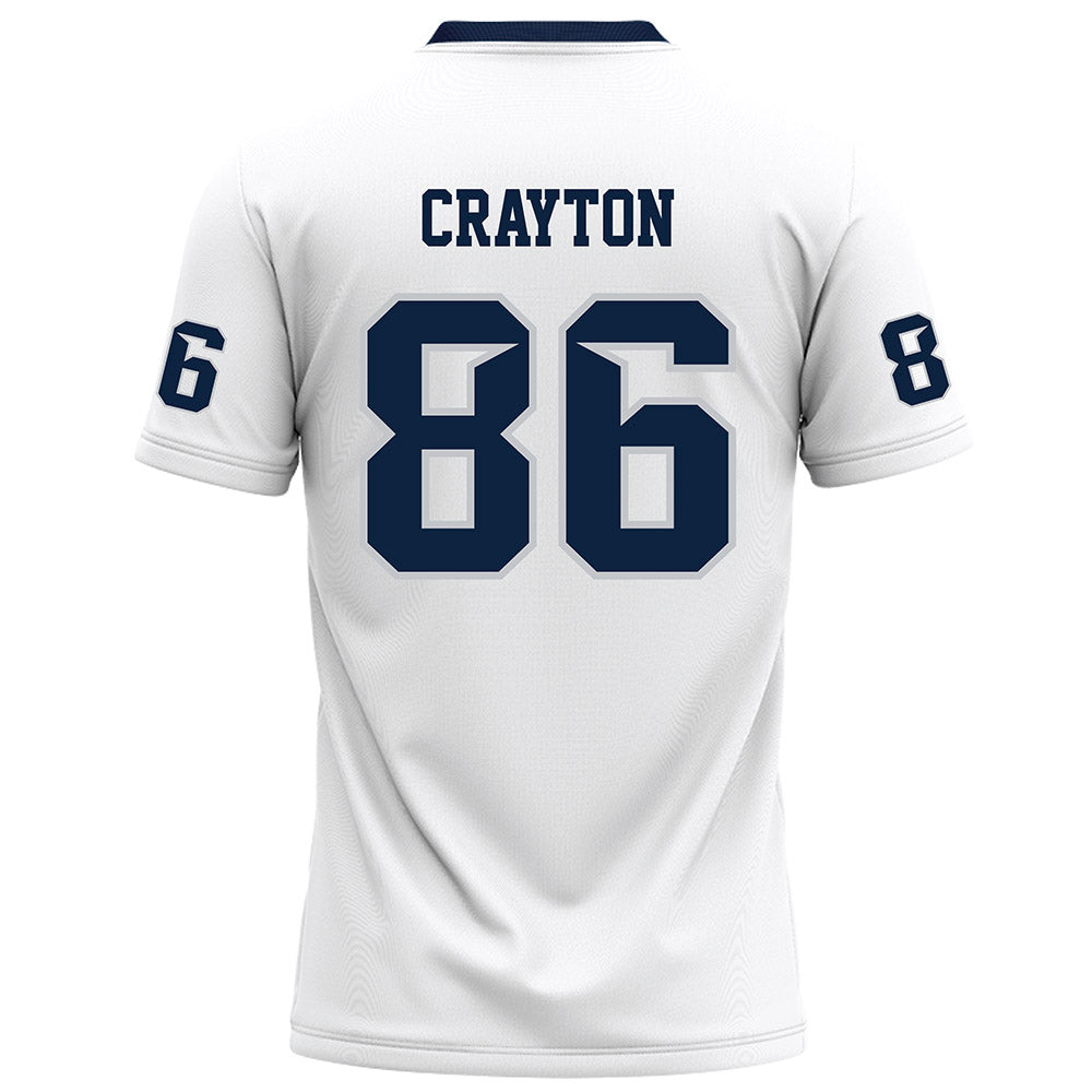 Samford - NCAA Football : Nick Crayton - White Football Jersey