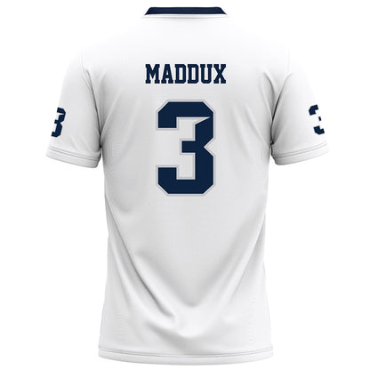 Samford - NCAA Football : Caidan Maddux - White Football Jersey