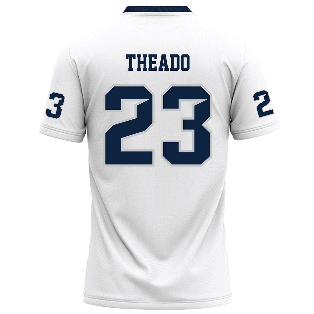 Samford - NCAA Football : David Theado - White Football Jersey-1