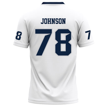 Samford - NCAA Football : Duncan Johnson - White Football Jersey