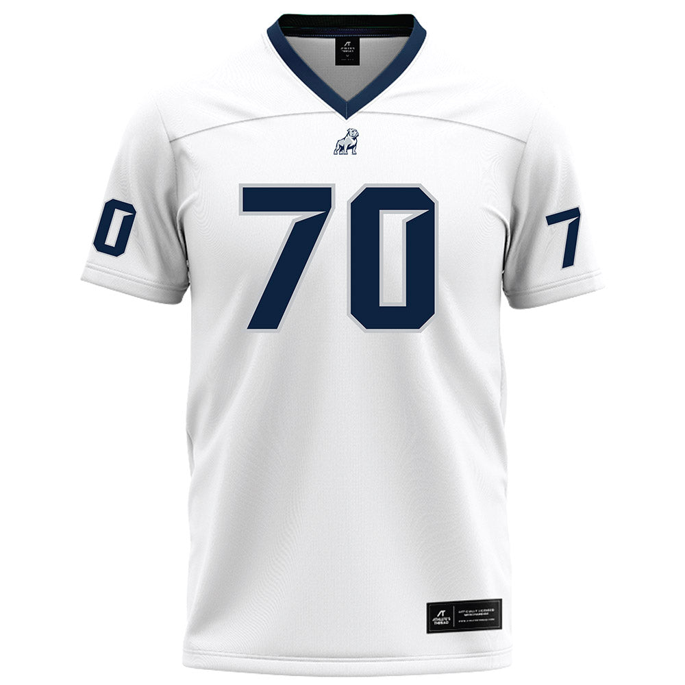Samford - NCAA Football : Crosby Mullins - White Football Jersey-0