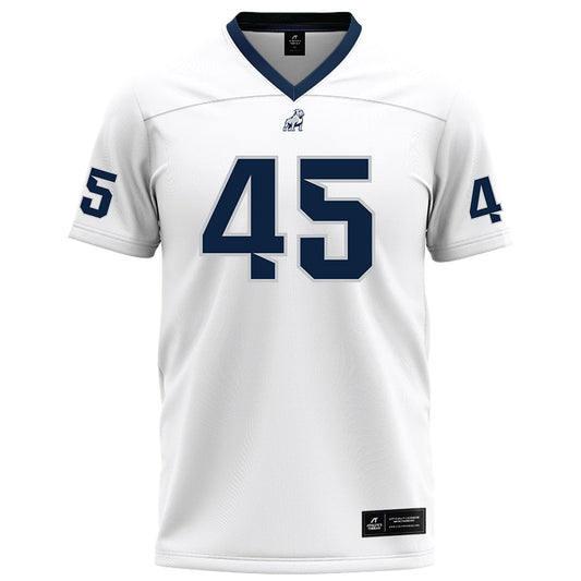 Samford - NCAA Football : Cannon Pigg - White Football Jersey-0