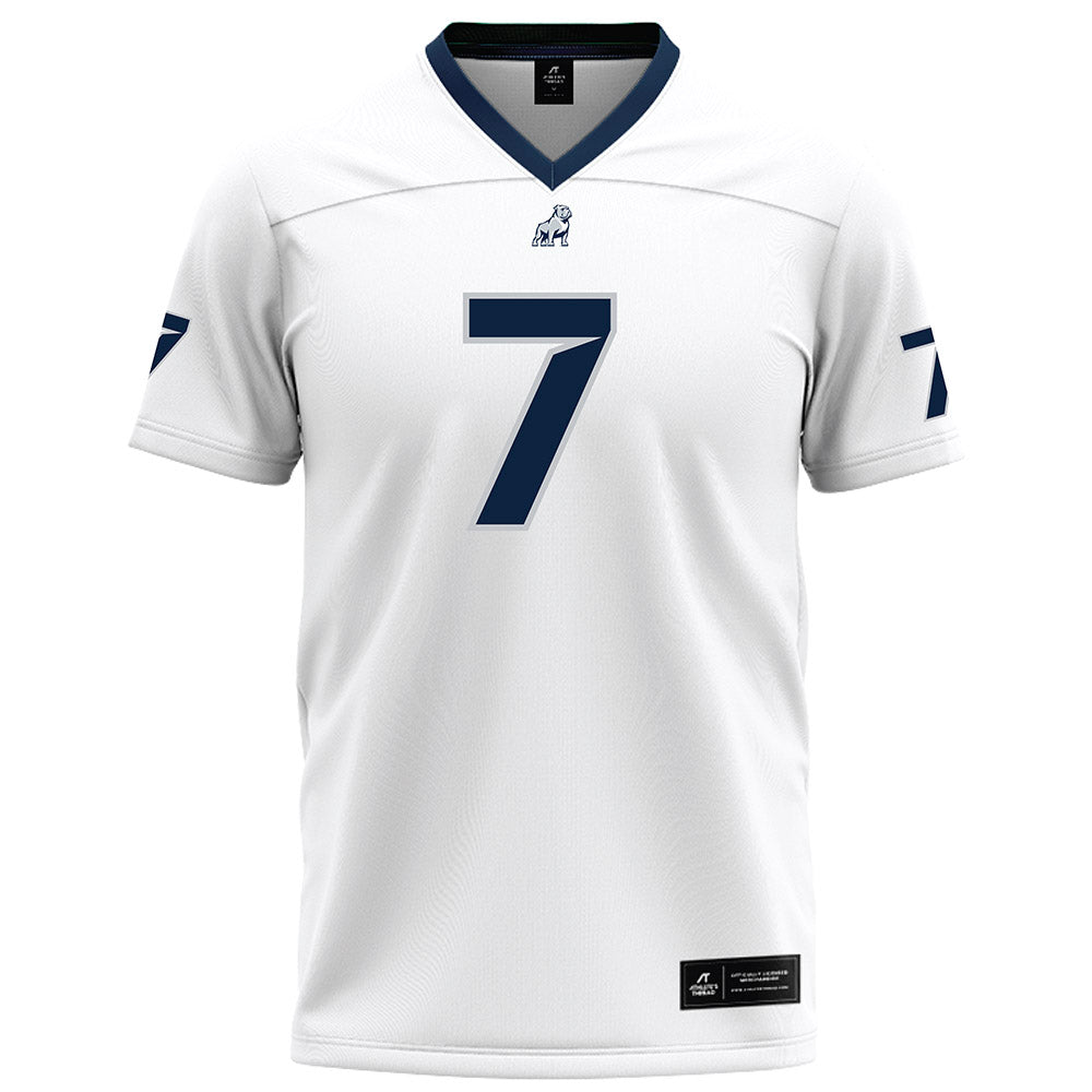 Samford - NCAA Football : Jim Coleman - White Football Jersey