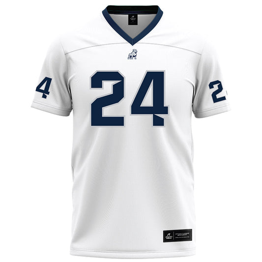 Samford - NCAA Football : Edwin Dearman - White Football Jersey