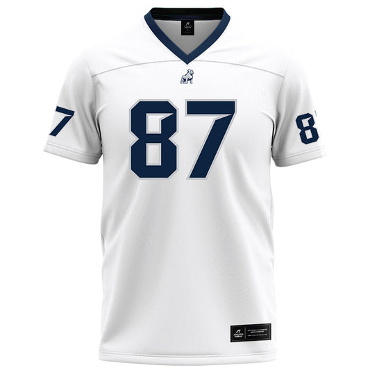 Samford - NCAA Football : Brice Whitley - White Football Jersey-0