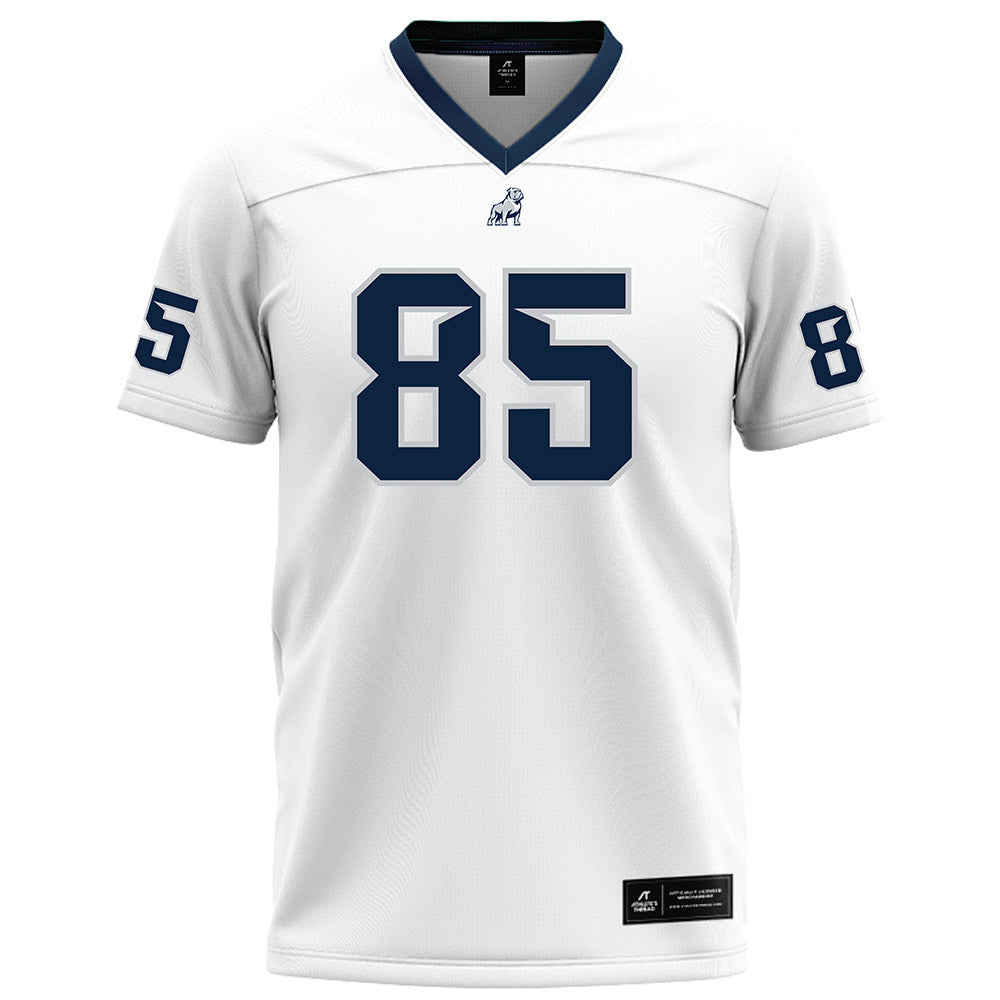 Samford - NCAA Football : Wesley Carlock - White Football Jersey