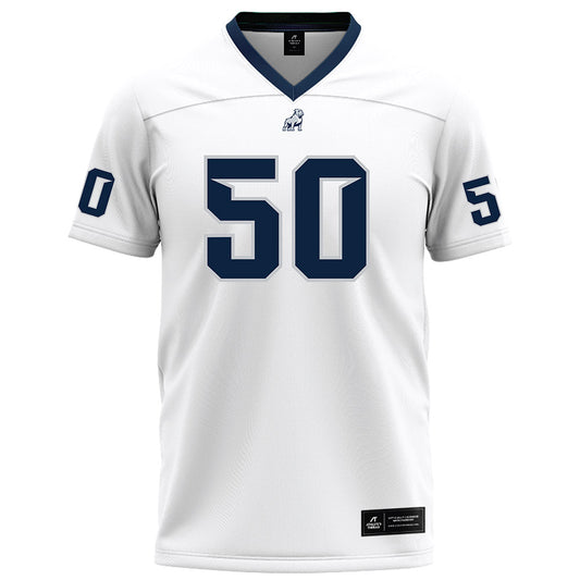 Samford - NCAA Football : Darrian King - White Football Jersey