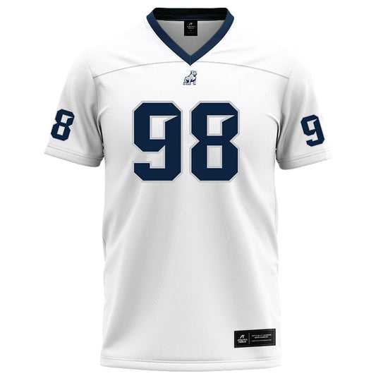 Samford - NCAA Football : Joshua Mathiasen - White Football Jersey