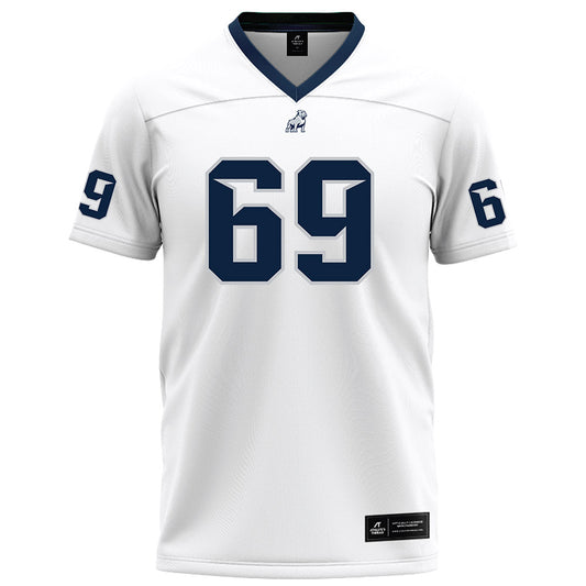 Samford - NCAA Football : JP Oliver - White Football Jersey