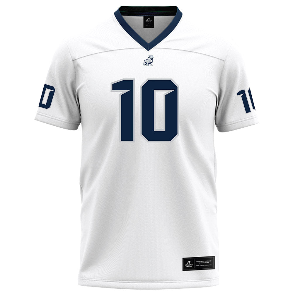Samford - NCAA Football : Aj Johnson - White Football Jersey-0
