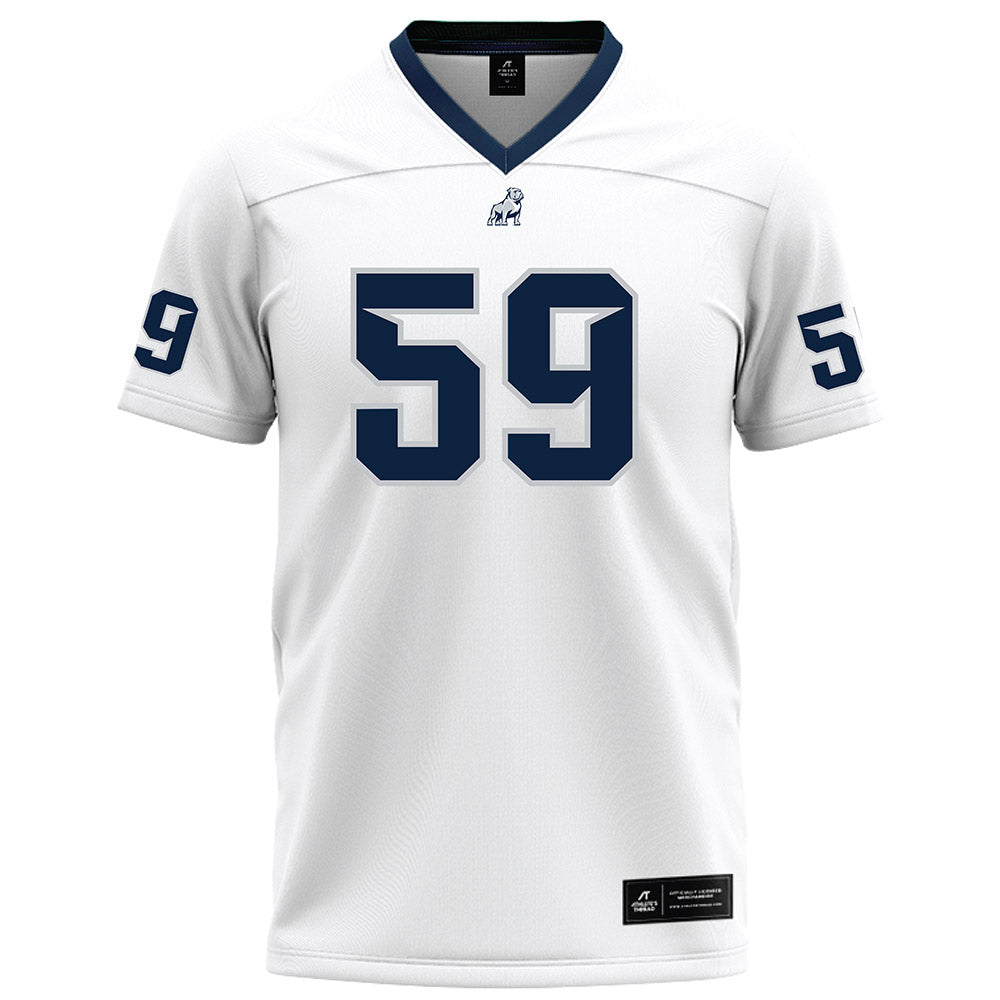 Samford - NCAA Football : Will Thorley - White Football Jersey-0