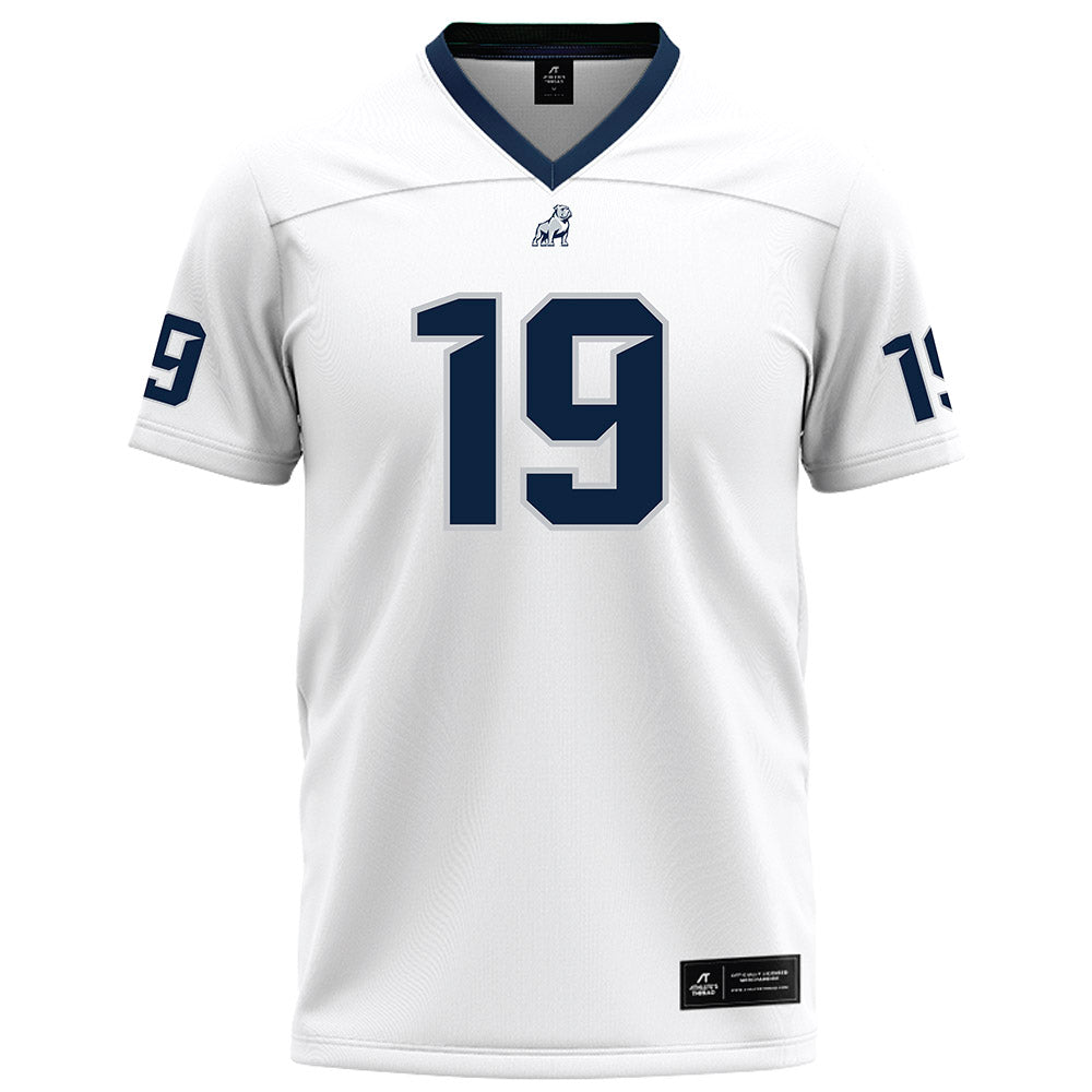 Samford - NCAA Football : Trey Lenhardt - White Football Jersey-0
