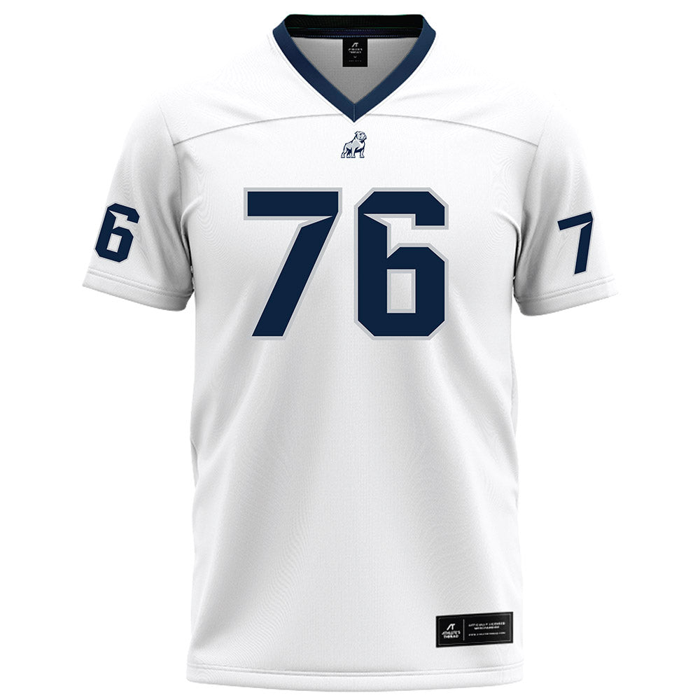 Samford - NCAA Football : Michael Snow - White Football Jersey-0