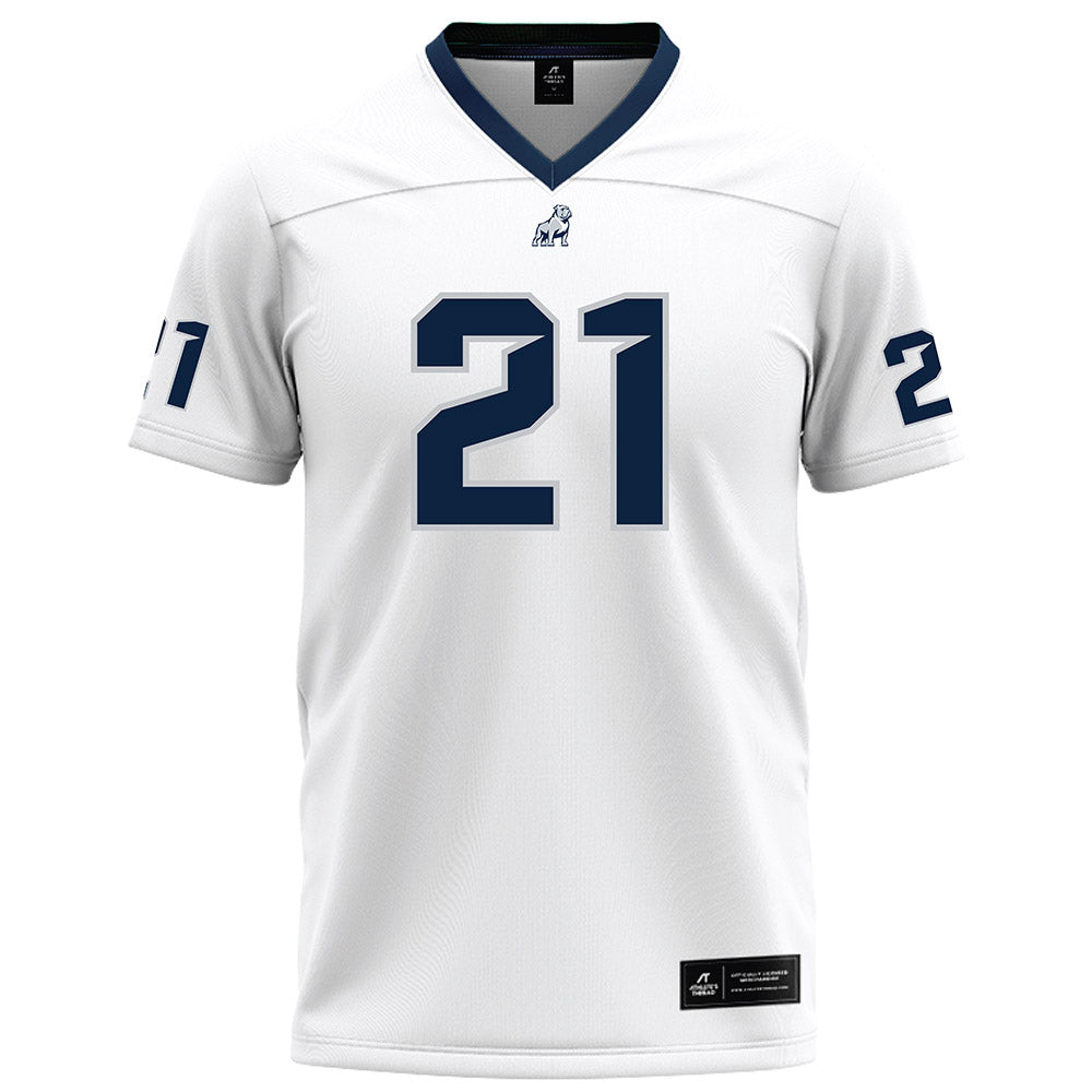 Samford - NCAA Football : Malik Thornton - White Football Jersey-0