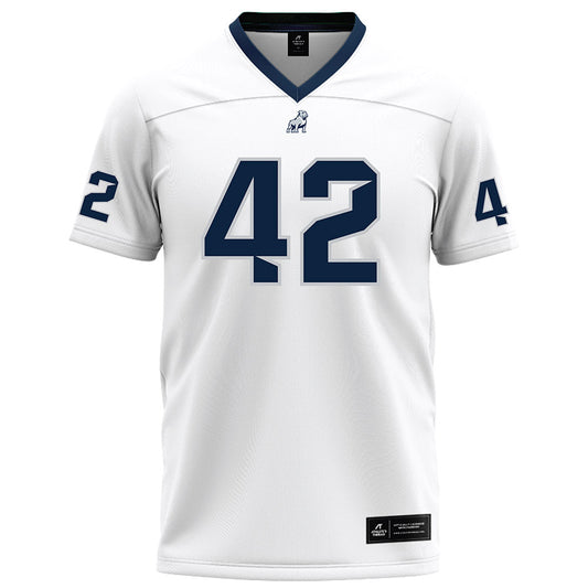 Samford - NCAA Football : Jordan Russell - White Football Jersey