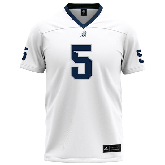 Samford - NCAA Football : Noah Martin - White Football Jersey