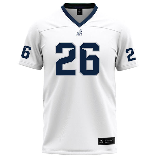 Samford - NCAA Football : Jake Garner - White Football Jersey-0