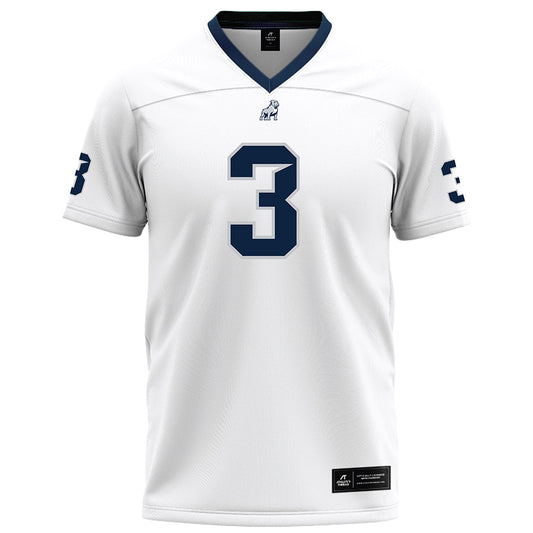 Samford - NCAA Football : Caidan Maddux - White Football Jersey