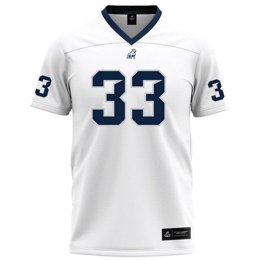 Samford - NCAA Football : Theodore Davenport - White Football Jersey