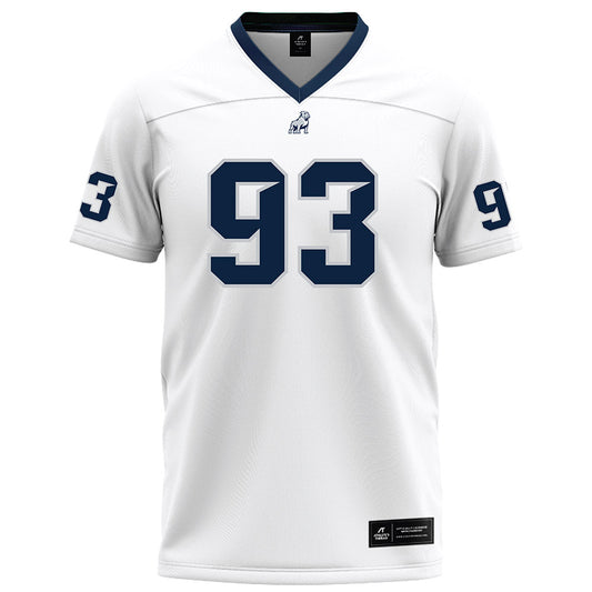 Samford - NCAA Football : JD Methvin - White Football Jersey-0