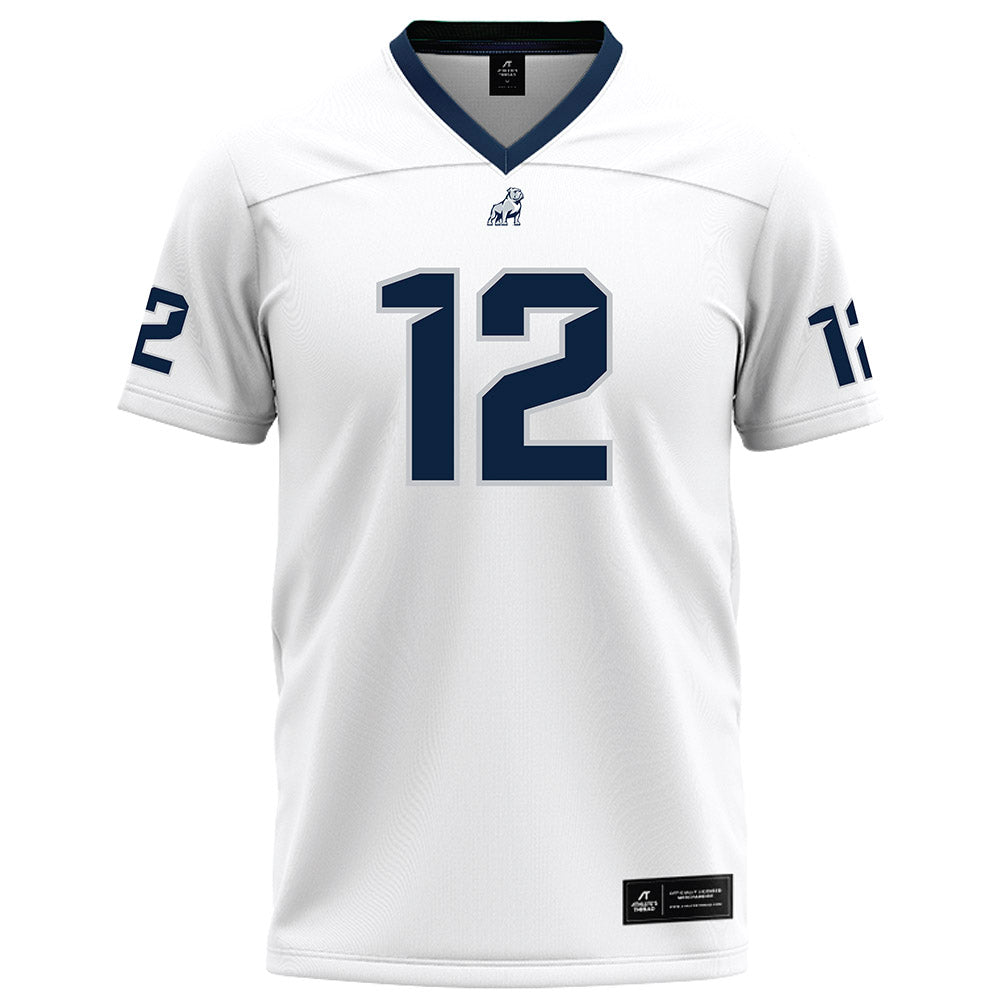Samford - NCAA Football : Charlie Gilliam - White Football Jersey-0