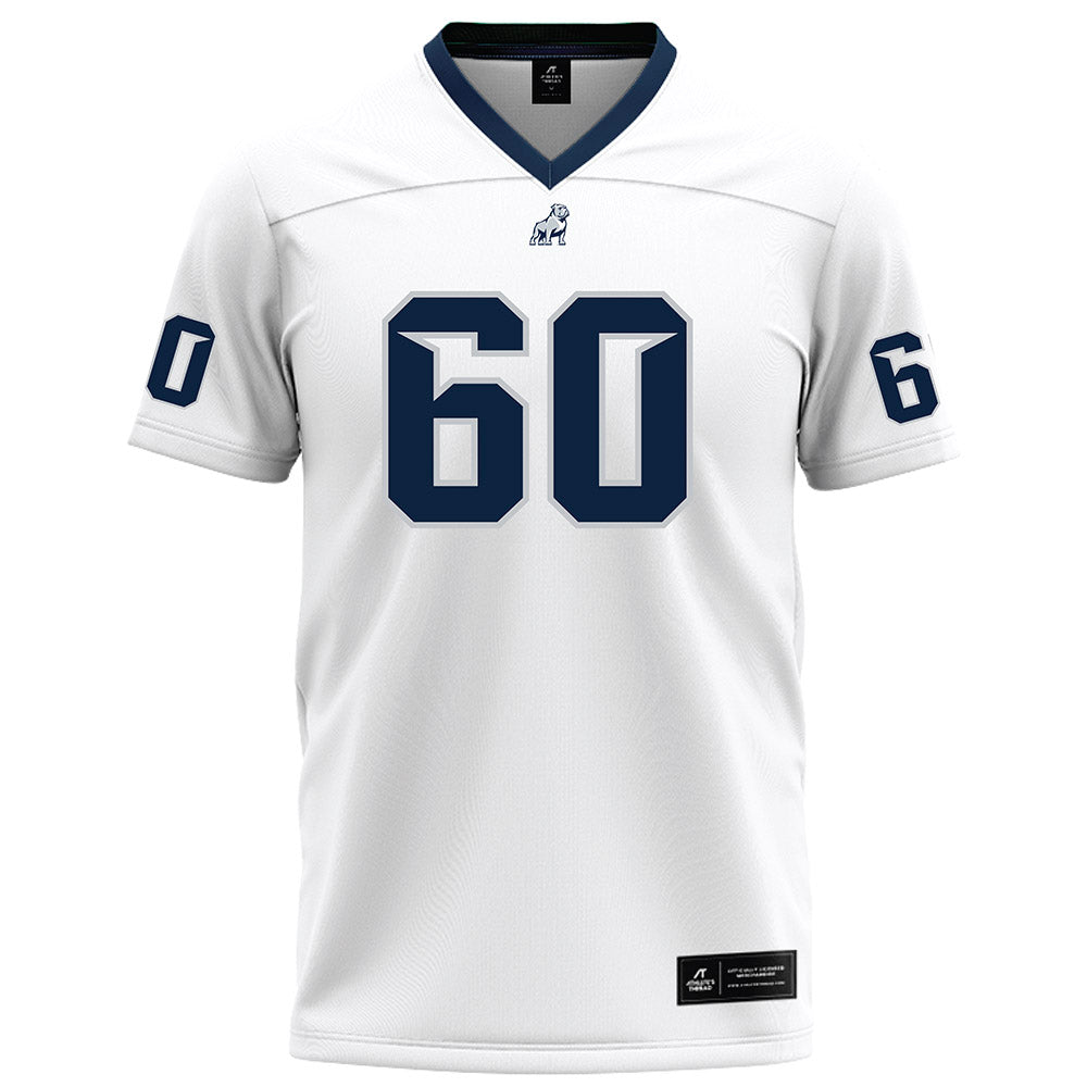 Samford - NCAA Football : Hank Weber - White Football Jersey-0