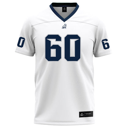 Samford - NCAA Football : Hank Weber - White Football Jersey-0