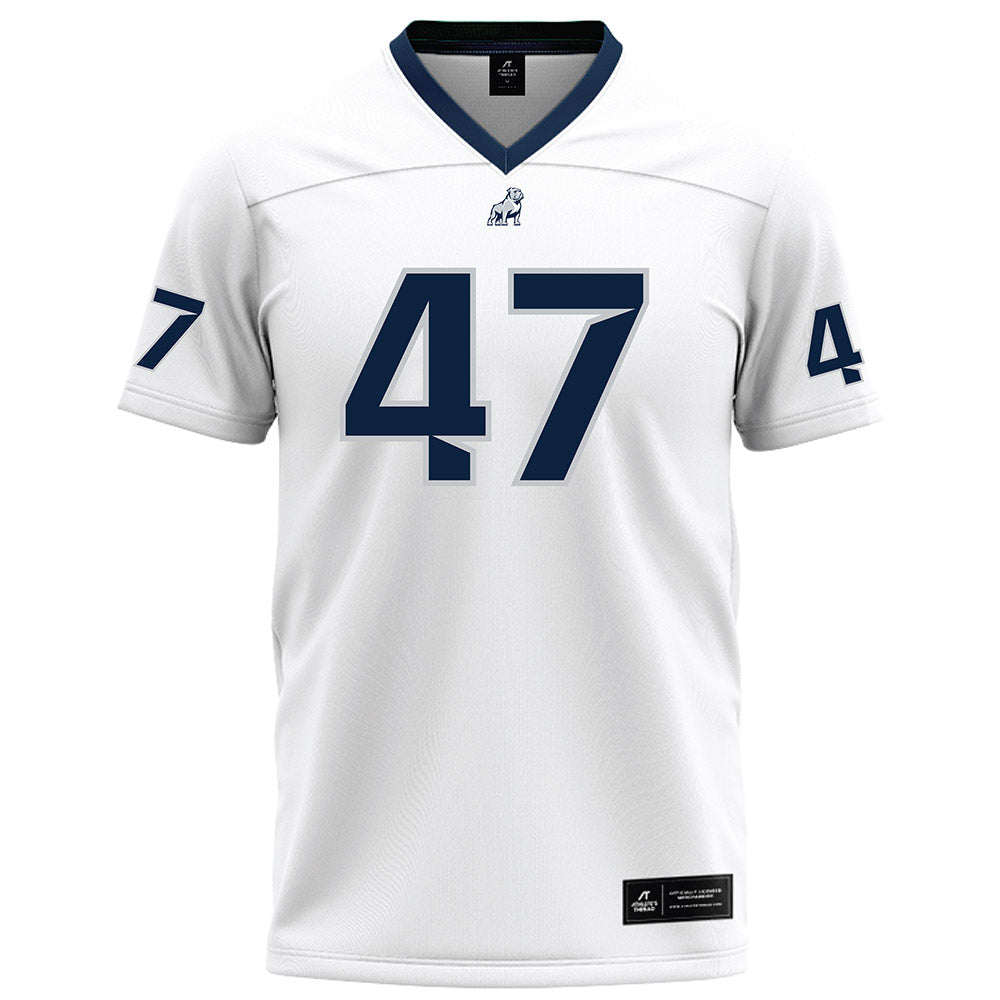 Samford - NCAA Football : Daniel Valdes - White Football Jersey-0
