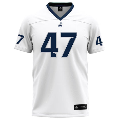 Samford - NCAA Football : Daniel Valdes - White Football Jersey-0