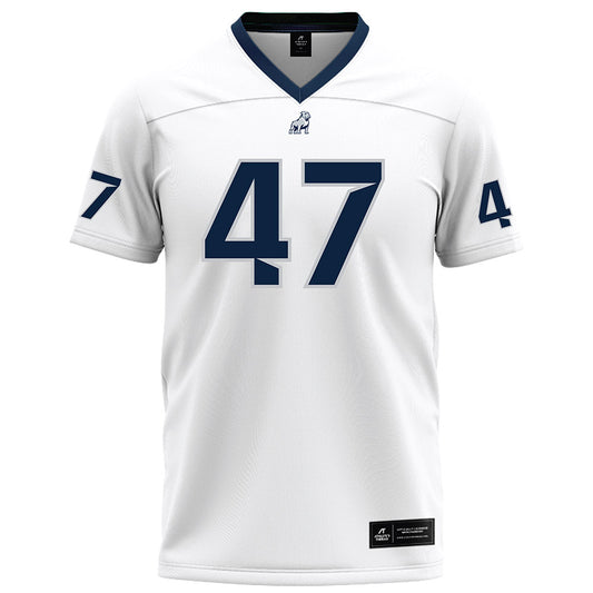 Samford - NCAA Football : Daniel Valdes - White Football Jersey-0