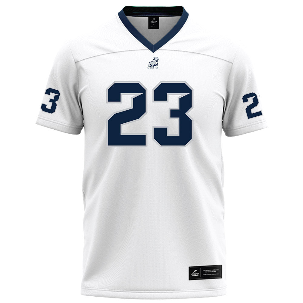 Samford - NCAA Football : David Theado - White Football Jersey-0