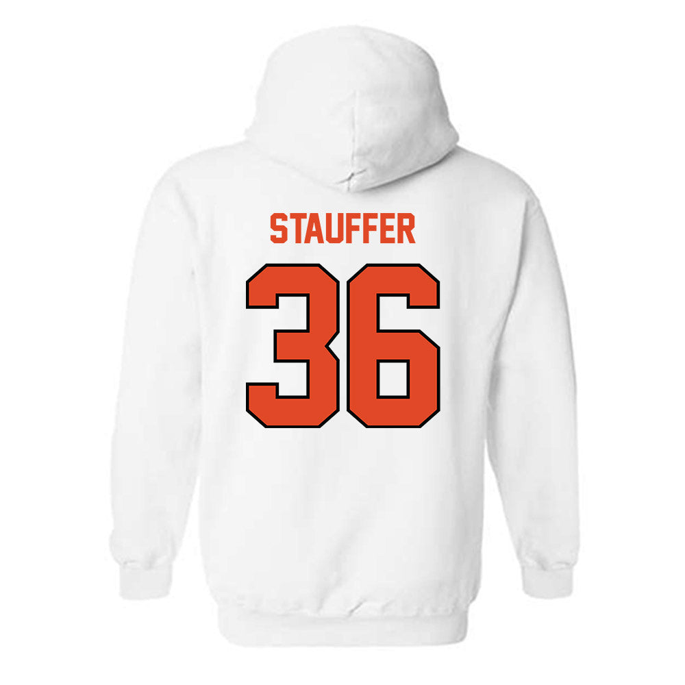 Oregon State - NCAA Softball : Kaylie Stauffer - Sports Shersey Hooded Sweatshirt-1