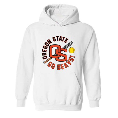 Oregon State - NCAA Softball : Makenna Choi - Sports Shersey Hooded Sweatshirt-0
