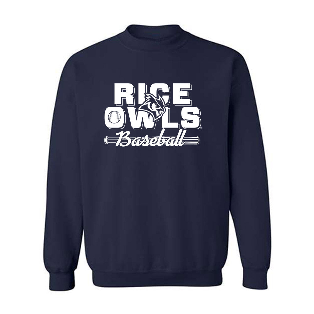 Rice - NCAA Baseball : Colin Robson - Sports Shersey Crewneck Sweatshirt