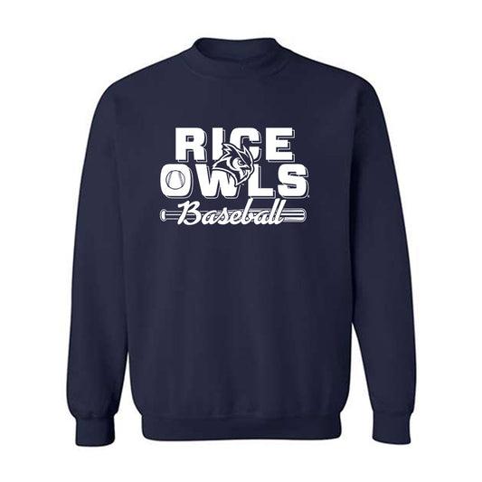 Rice - NCAA Baseball : Colin Robson - Sports Shersey Crewneck Sweatshirt
