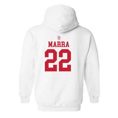 St. Johns - NCAA Softball : Maeve Marra - Sports Shersey Hooded Sweatshirt-1